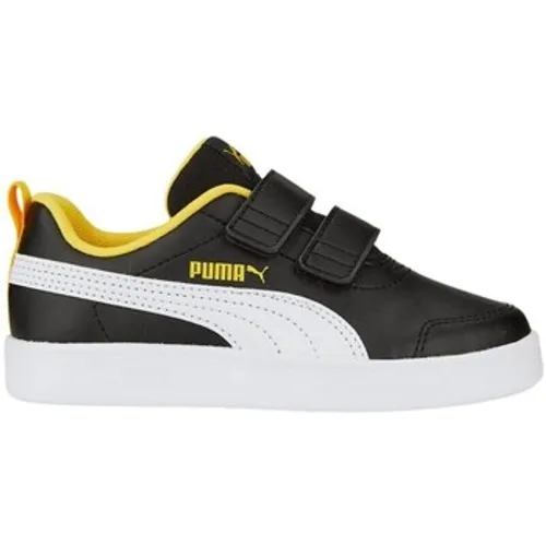 Puma  Courtflex V2 V PS  boys's Children's Mid Boots in Black