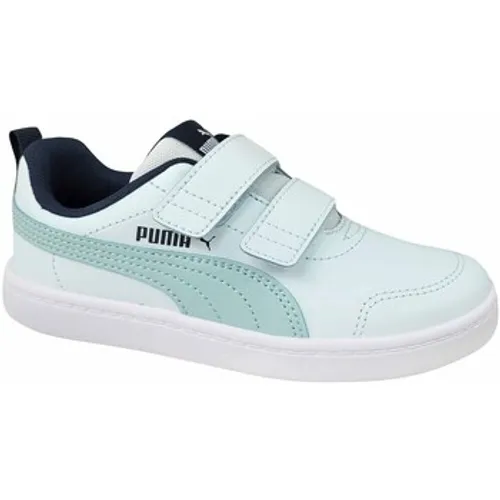 Puma  Courtflex V2 V Ps  boys's Children's Shoes (Trainers) in Blue