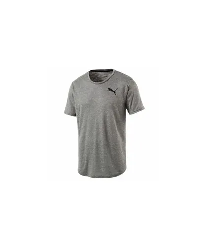 Puma Dri-Release Novelty Grey Cotton Mens T-Shirt 515276 01 UA100