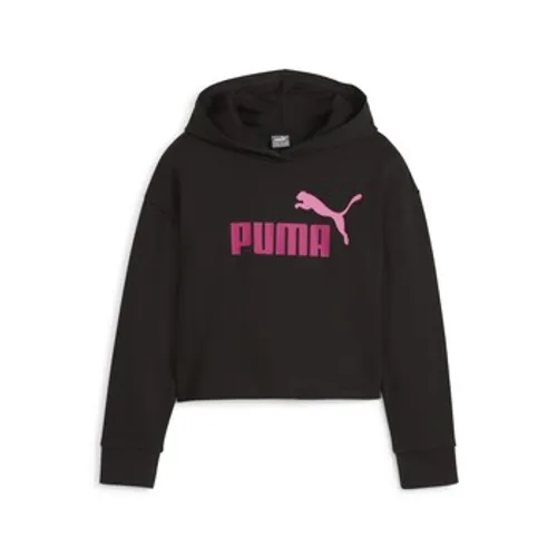 Puma  ESS 2COLOR HOODIE  girls's Children's Sweatshirt in Black