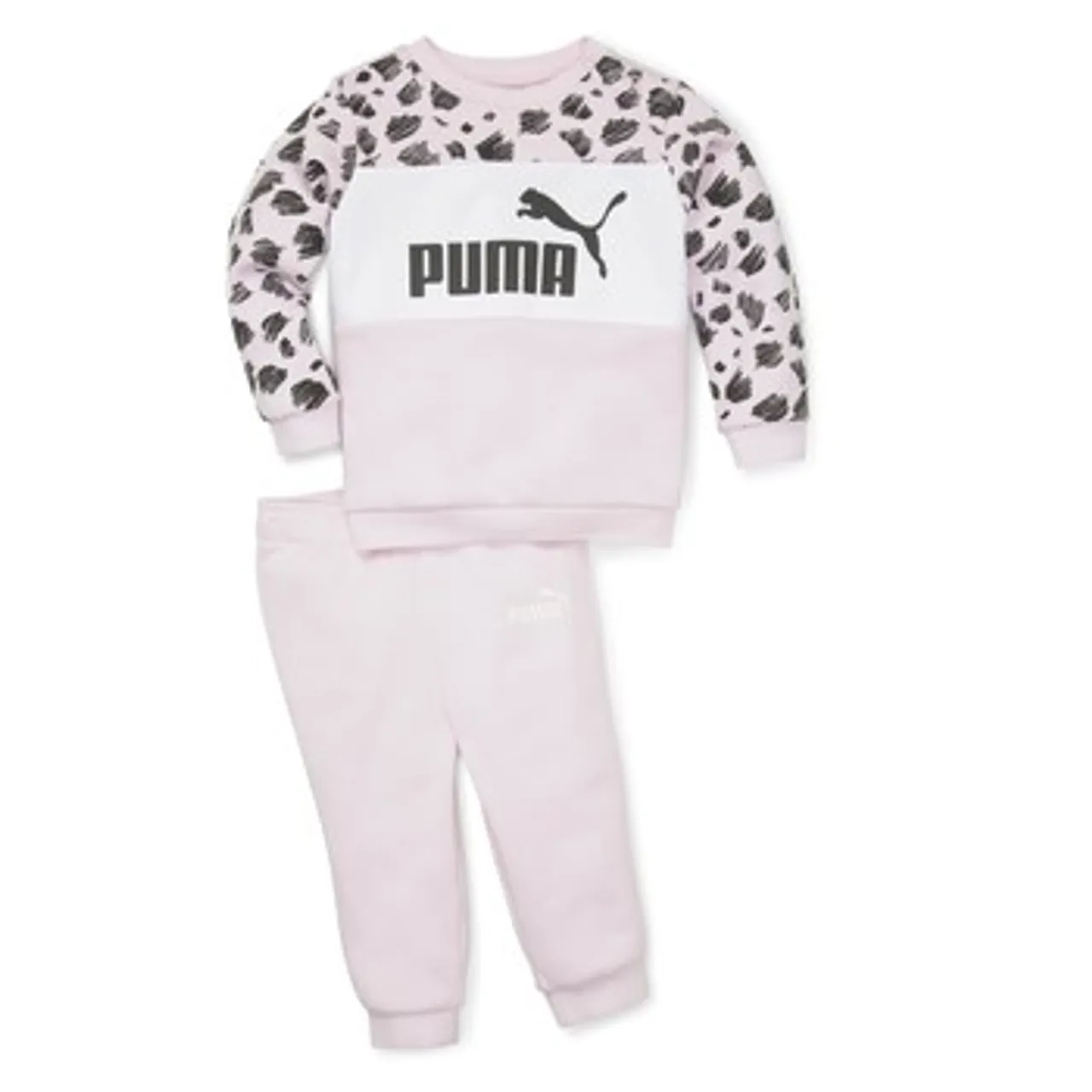 Puma  ESS PUMA MATES INFANTS JOGGER  girls's Sets & Outfits in Pink