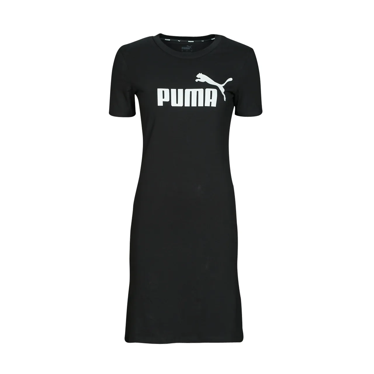 Puma  ESS SLIM TEE DRESS  women's Dress in Black