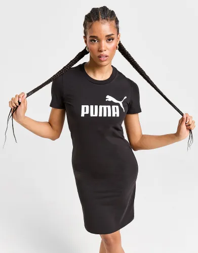 Puma Essential Logo T-Shirt Dress - Black - Womens