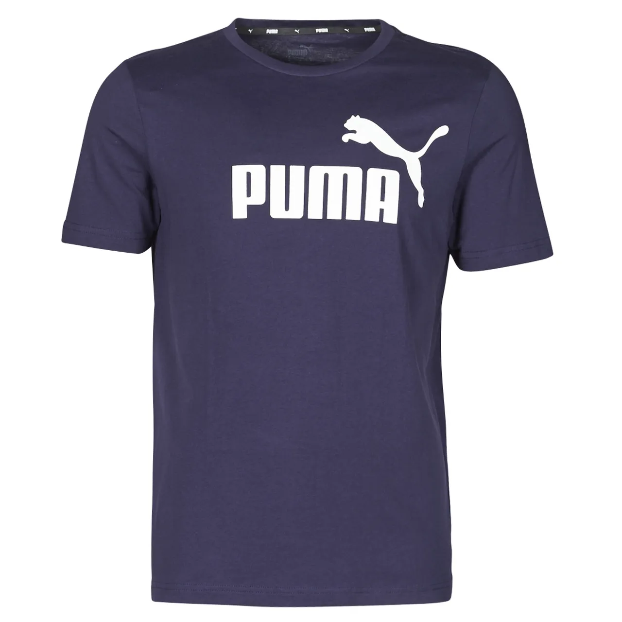 Puma  ESSENTIAL TEE  men's T shirt in Marine