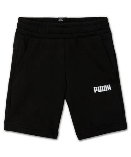 Puma Essentials Boys Sweat Shorts - Black