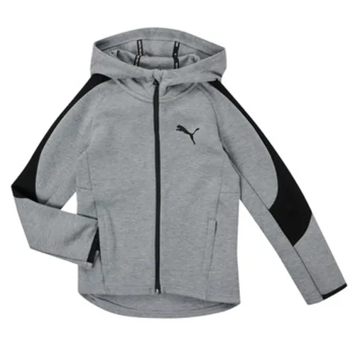 Puma  EVOSTRIPE CORE FZ HOODIE  boys's Children's sweatshirt in Grey