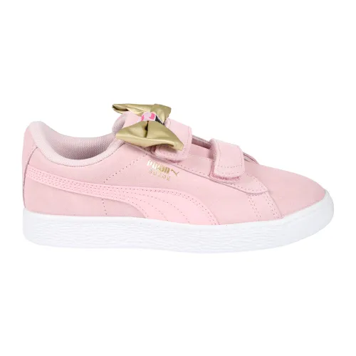Puma , Fashionable Kids Sneakers ,Pink female, Sizes: