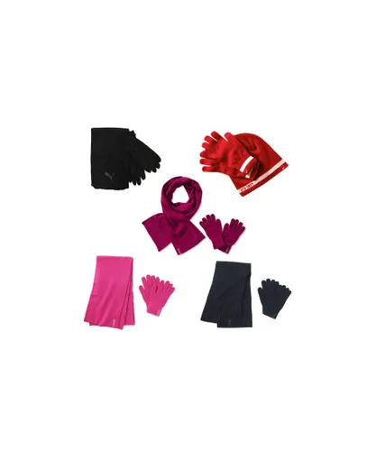 Puma Fundamentals Knit Nike NSW Gloves & Scarves Unisex Sets - Multicolour Textile