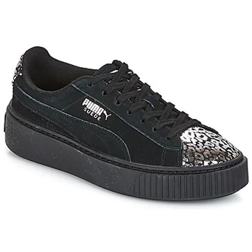 Puma  G JR S PLATFORM ATHLUXE.BL  girls's Children's Shoes (Trainers) in Black