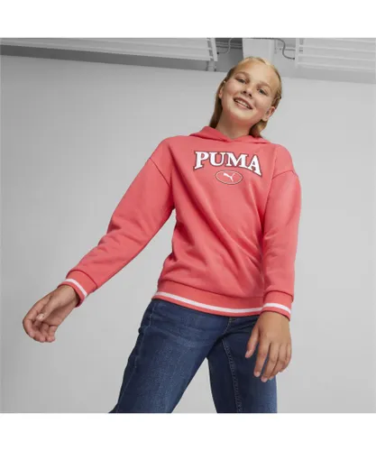 Puma Girls SQUAD Hoodie - Pink
