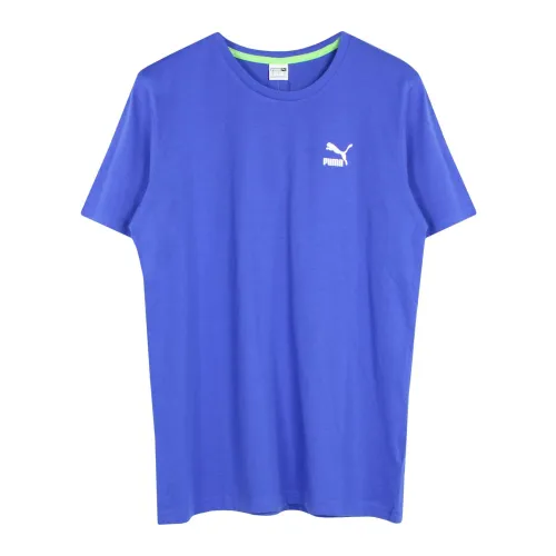 Puma , Graphic Tailored Tee ,Blue male, Sizes: