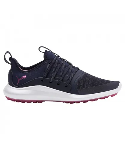 Puma Ignite NXT Womens Navy Golf Shoes - Blue Leather