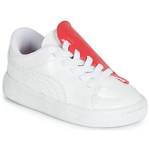 Puma  INF B CRUSH PATENT AC.W-H  girls's Children's Shoes (Trainers) in White