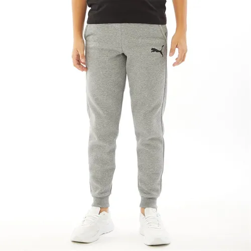 Puma Junior Boys Essentials Fleece Pants Grey