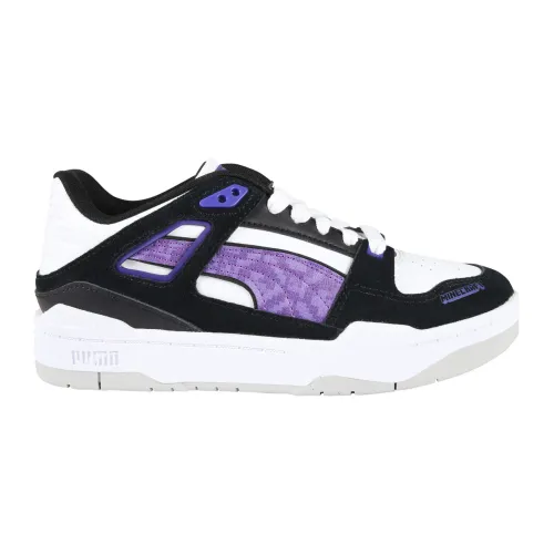 Puma , Kids Sneakers - Stylish and Comfortable ,Purple male, Sizes: