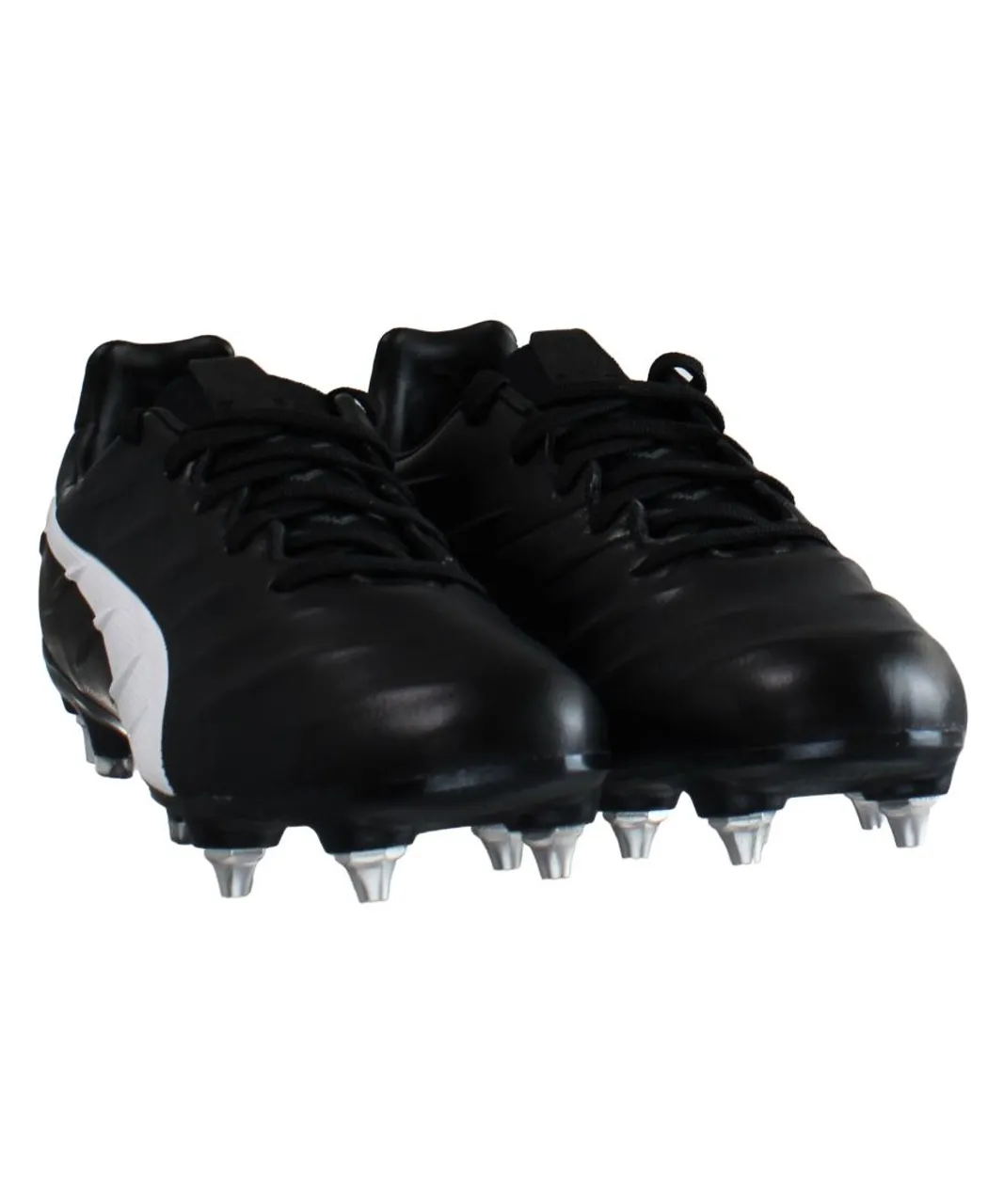 Puma King Platinum 21 MxSG Black Mens Football Boots Leather (archived)