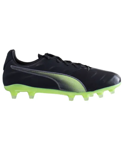 Puma King Pro 21 FG Black Mens Football Boots Leather (archived)