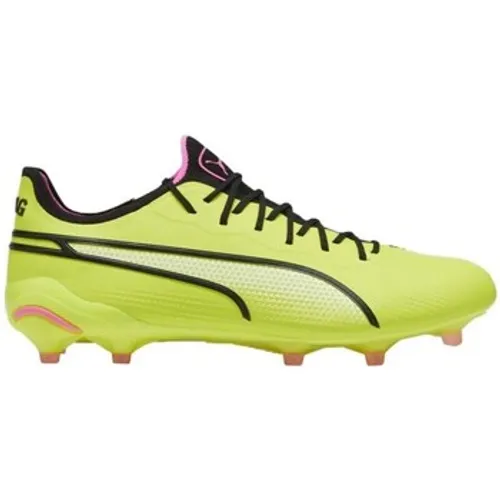Puma  King Ultimate Fg ag  men's Football Boots in Yellow