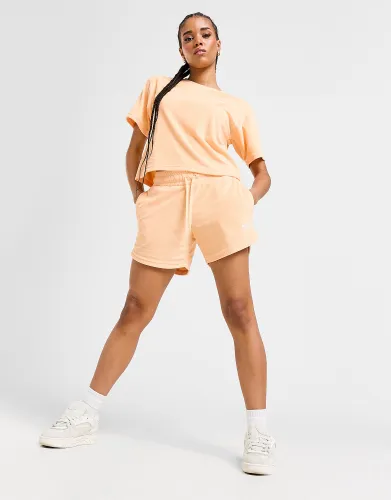 Puma Knit Crop Shorts - Orange - Womens