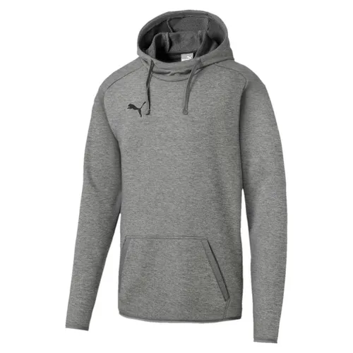 PUMA LIGA Casuals Hoodie Sweatshirt - Grey Heather/Black