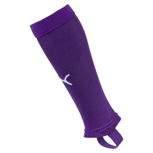 PUMA LIGA Stirrup Core Football Socks - Prism Violet/White