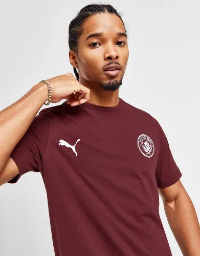 Puma Manchester City FC Essential T-Shirt - Red - Mens