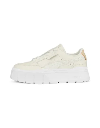 Puma Mayze Stack soft trainers in white