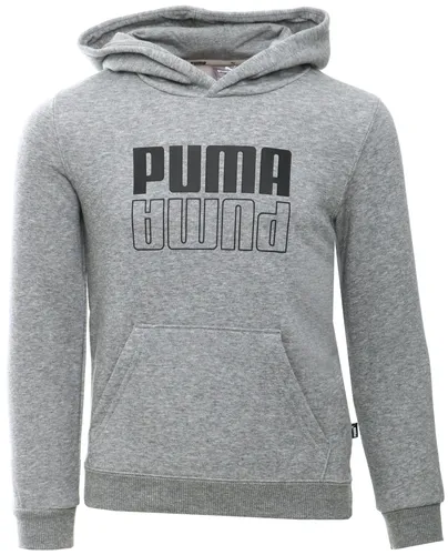 Puma Medium Grey Junior Power Hoody
