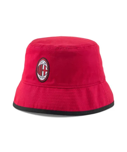 Puma Mens A.C. Milan T7 Bucket Hat - Red - One