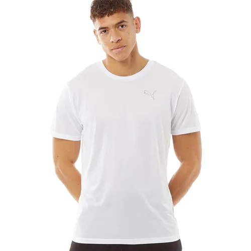 Puma Mens Active Tech T-Shirt White