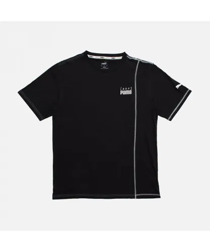 Puma Mens Art of Football T-Shirt - Black