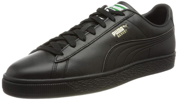 PUMA Men's BASKET CLASSIC XXI Sneaker, Black Black,