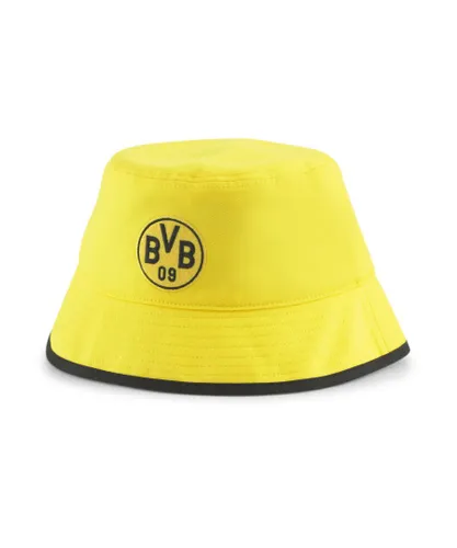 Puma Mens Borussia Dortmund T7 Bucket Hat - Yellow - One