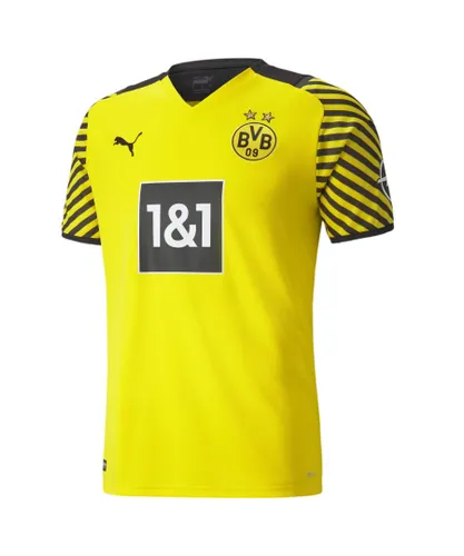 Puma Mens BVB Home Replica Jersey Shirt - Yellow