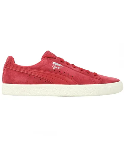 Puma Mens Clyde Normcore Trainers - Red