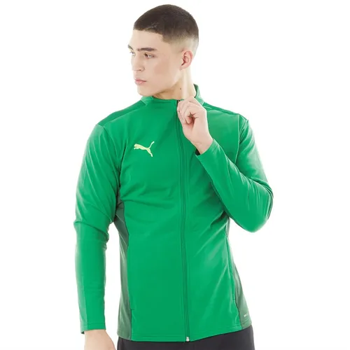 Puma Mens Cup Training Jacket Amazon Green/Dark Green/Green Gecko