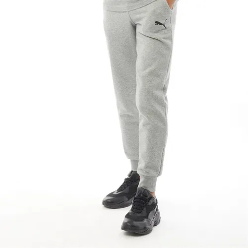 Puma Mens Essentials Fleece Pants Grey