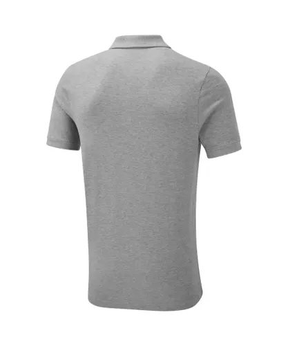 Puma Mens Essentials Pique Polo Shirt - Grey Cotton