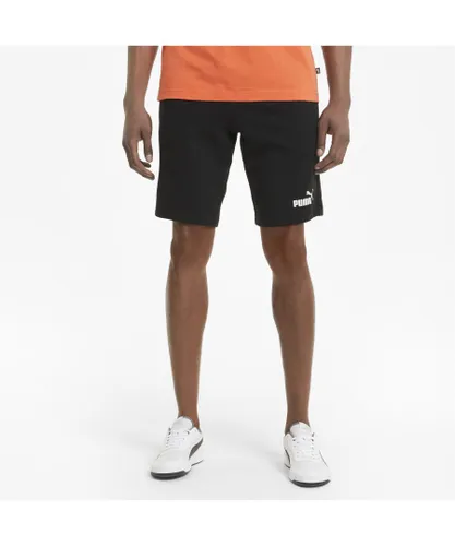 Puma Mens Essentials Shorts - Black Cotton