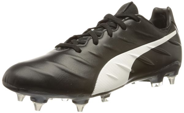 PUMA Men's King Platinum 21 MXSG Soccer Shoe, Black,