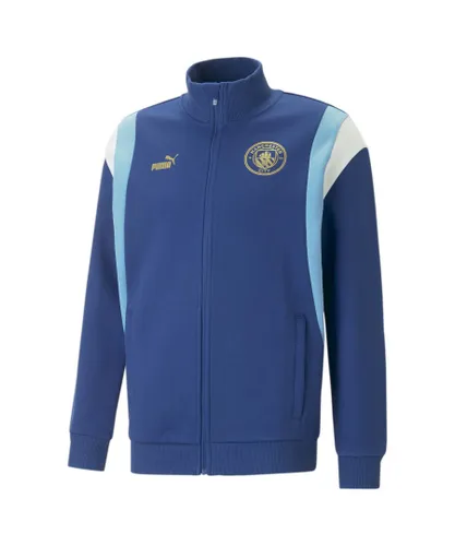 Puma Mens Manchester City Chinese New Year Track Jacket - Blue