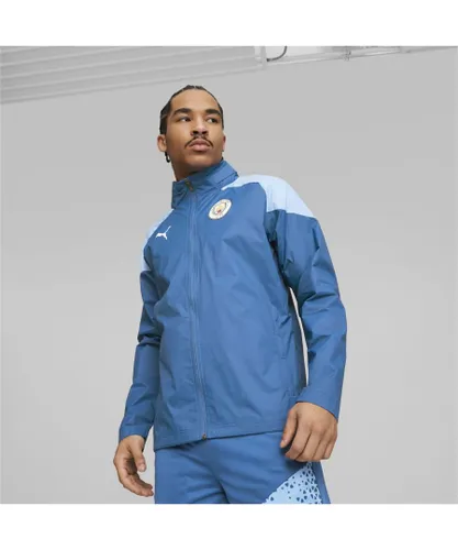 Puma Mens Manchester City Training All-Weather Jacket - Blue