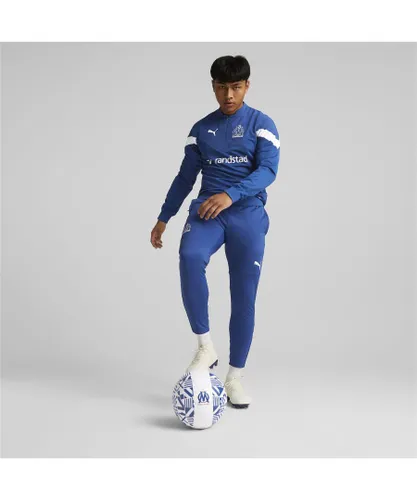 Puma Mens Olympique de Marseille Football Training Pants - Blue