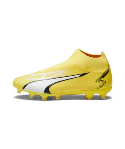 Puma Mens ULTRA MATCH+ LL FG/AG Football Boots - Yellow