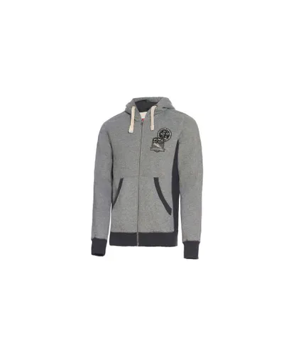 Puma Mens Varsity Zip Through Hoody Grey Sweat Hooded Jacket 566954 03 P4C Textile