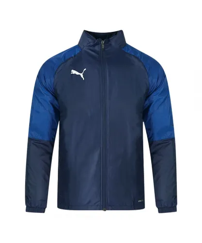 Puma Mens Windcell Lined Blue Training Jacket