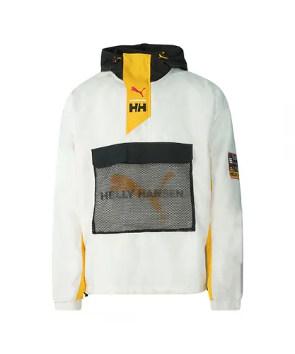 Puma Mens x Helly Hansen White Pullover Jacket
