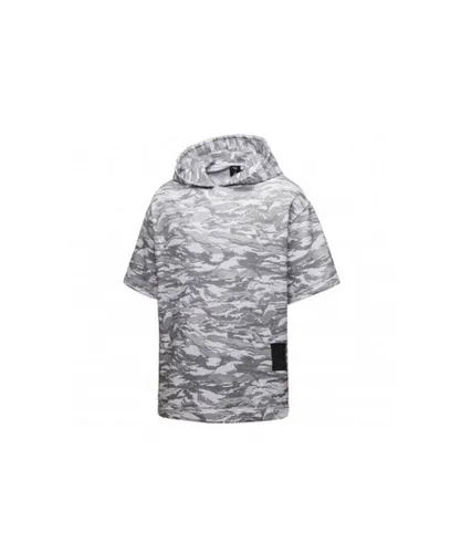 Puma Mens XO The Weeknd T-Shirt Hoodie Grey Camo 575583 02