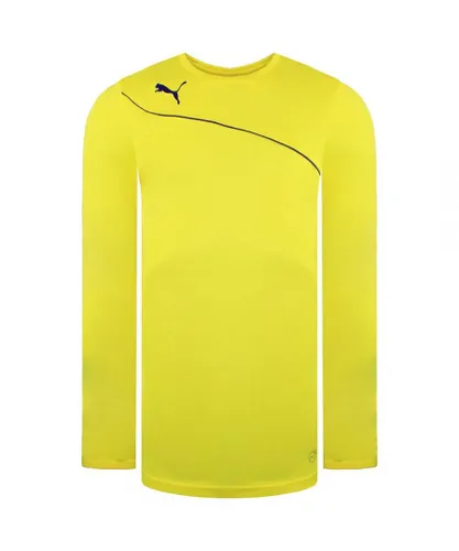 Puma Momentta Mens Yellow Goalkeeper Shirt
