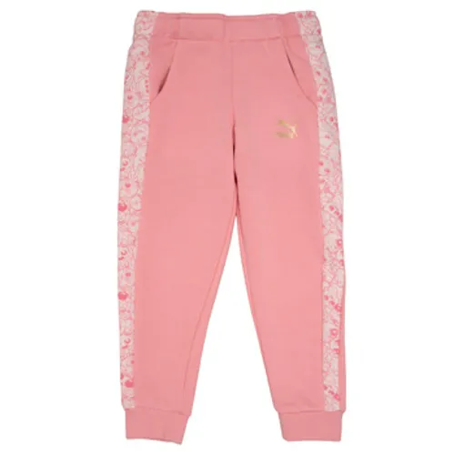 Puma  MONSTER SWEAT PANT GIRL  girls's Children's Sportswear in Pink